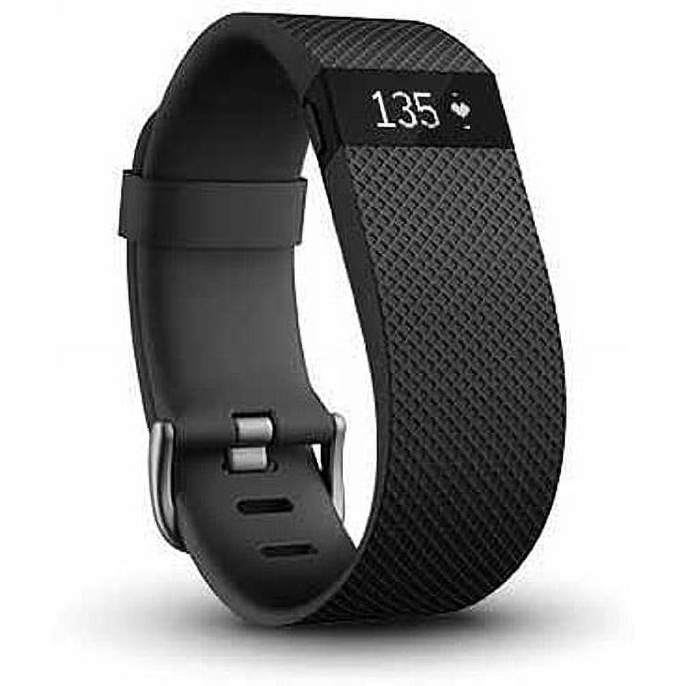 Fitbit Alta HR Fitness Tracker Band, Black Small - Step Counter