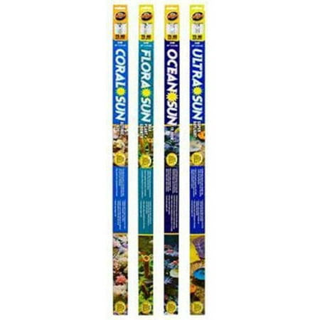 Zoo Med Ultra Sun Trichromatic Super Daylight Bulb T5 High Output 54 Watts, 46-Inch Multi-Colored