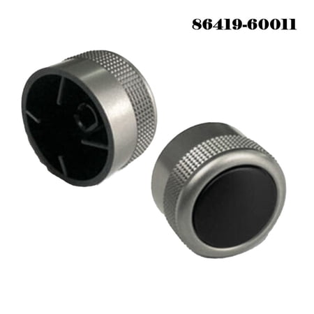 1/2X Row Volume Control Rear Lc200 13-18 Switch Knob Direct Installation for toyota Practical to Use Brand New