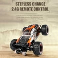 thumbnail image 5 of Control Remote Control Car, 1:14 4WD 2.4GHz Remote Control Truck 75km/h High-Speed  Vehicle Toy With Brushless Motor 3 Battery, 5 of 7