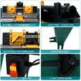 thumbnail image 6 of Electric Router Table Adjustable, Woodworking Router Table for Precision Cutting, 34’’ Compact Craftsman Table w/Heavy-Duty Construction, 6 of 10