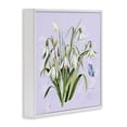 thumbnail image 2 of Stupell Industries Traditional Snowdrops with Vintage Writings White Framed Giclee Art, 24 x 24, by Susan Winget, 2 of 8