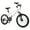 White, variant on Costway 20 Inch Mountain Bike for Teens Aged 8+ Years Old with Suspension Fork Black