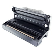 NESCO Compact Vacuum Sealer Machine - Powerful Food Sealing With Moist and Pulse Modes, Accessory Port, Includes 10 Pre-Cut Bags, VS-09
