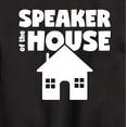 thumbnail image 3 of Instant Message - Speaker Of The House - Toddler & Youth Crewneck Fleece Sweatshirt, 3 of 6