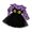 Purple, variant on TTUHYWXI Toddler Girls Halloween Tulle Dress Long Sleeve Pumpkin Princess Tutu Dresses Fall Clothes 12M-6Y (Black,5-6 Years)