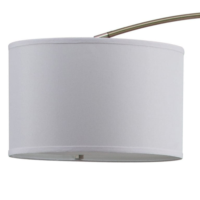 Safavieh Polaris 84 in. H Solid Glam Arc Floor Lamp, Antique Brass