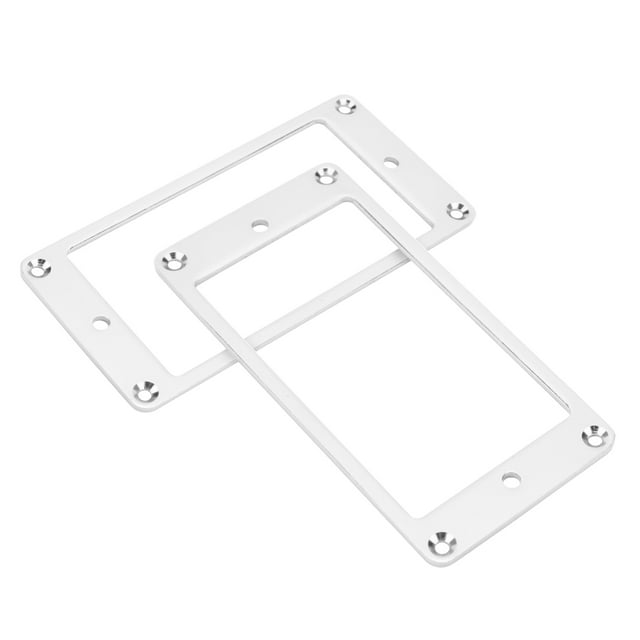 FLAMEEN Pickup Metal Flat Frame, Guitar Parts Electric Guitar Pickup Ring For Guitar Pickups