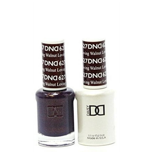 DND Nail Polish Gel & Matching Lacquer Set (627 - Loving Walnut)