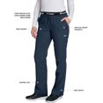 thumbnail image 4 of Barco Pantalon Médical Moderne pour Femmes, Coupe Ajustée, 3 Poches, 4 of 6