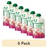 (6 pack) Beech-Nut Protein & Fiber Stage 4 Toddler Food, Apple Yogurt Raspberry Carrot Oats, 3.5oz