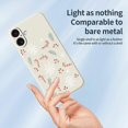 thumbnail image 3 of For iPhone 17 Case Leaves and Canes Pattern Printing Straight Edge TPU Phone Back Cover -, 3 of 5