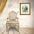 thumbnail image 3 of Udo Keppler 20x23 Gold Ornate Framed and Double Matted Museum Art Print Titled - Flirtation (1903), 3 of 4