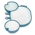thumbnail image 4 of Crab Suction Plate, Soft Silicone Baby Suction Plate Rounded Edges  For Most Tables For High Chair Blue, 4 of 8
