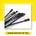 thumbnail image 1 of Kable Kontrol Zip Ties con orificio para tornillos, 5 pulgad, 1 of 4