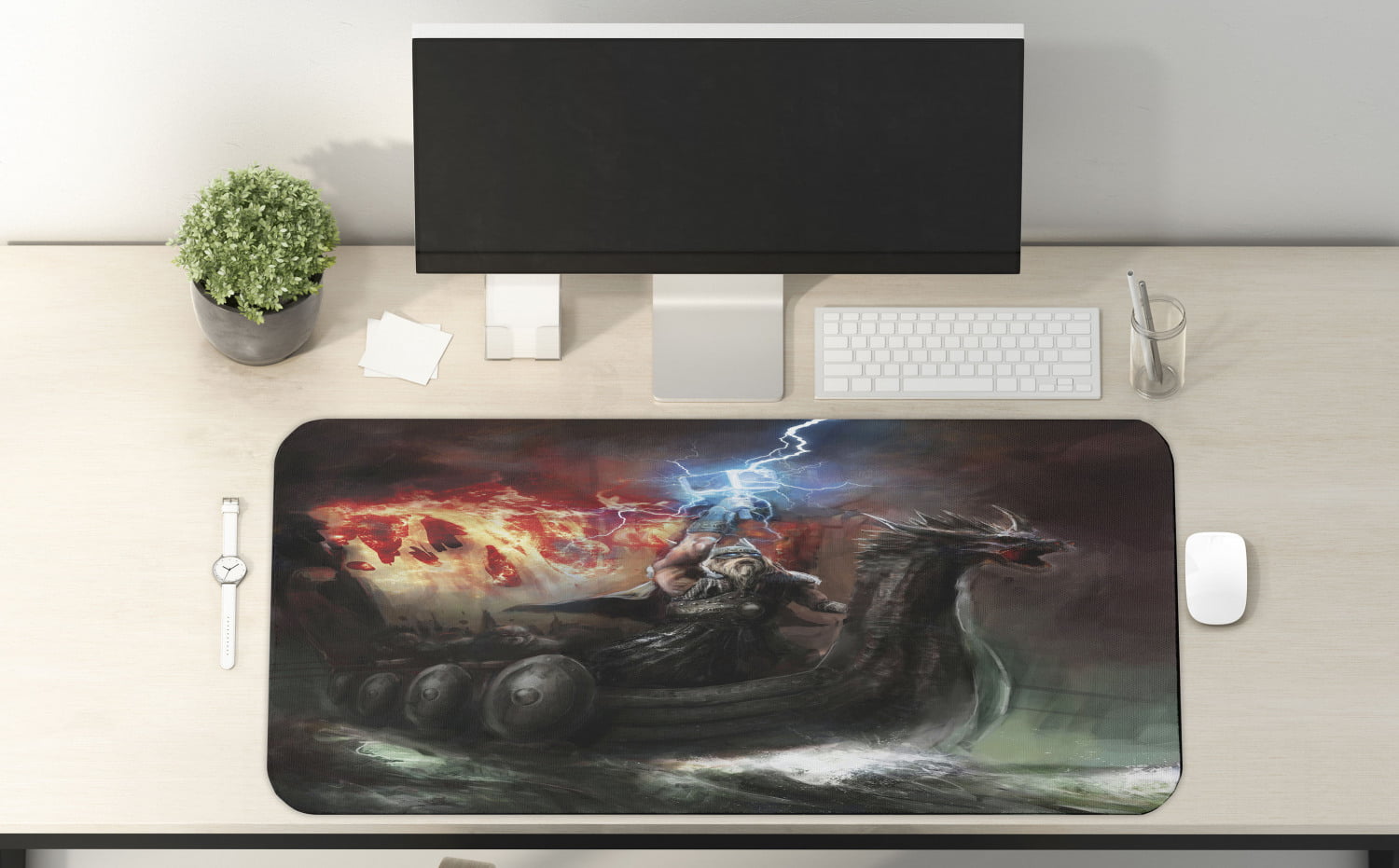 Game Of Thrones White Walker anti-slip PC laptop Gaming mouse mat pad 