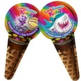 thumbnail image 2 of Candy Treasure Konz Mixed Sharks & Unicorns Tray Chocolate Cream Konz with Toy - 10 Count Tray, 2 of 5