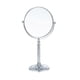 thumbnail image 1 of Espejo de tocador con aumento de 10x de siete pulgadas con soporte para dormitorio y baño Espejo de mesa redondo independiente clásico con doble cara 10x/1x Magnifica, 1 of 3