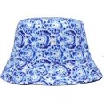 thumbnail image 2 of CoCopeaunts Colorful Tie Dye Bucket Hat for Women Rainbow-Vortex Bucket Cap Summer Sunscreen Fashion Reversible Fisherman Hat, 2 of 8