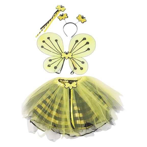 BRICH 4 Piece, Bumblebee Set for Kids Yellow One Size