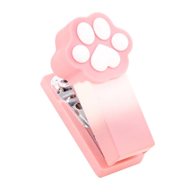 Stapler – Cat Stationery Stitcher Paper Compact Desk Fastener | Kids Student Classroom School Travel 2 To 15 Sheet Binding