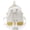 White, variant on Nursing School Backpack Color Bookbags Multi Pocket and Inner Comp Ideal for School, Travel School Bags 2026 School Bag Top Pink One Size