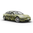 thumbnail image 6 of Rwraps Classic Floral Green Chain Gloss Vinyl Film Wrap 59in x 2ft Vinyl Vehicle Car Film Sheet Roll, 6 of 9