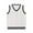 White, variant on WOYY Boys Girls V Neck Vest Sweater Sleeveless Pullover Varsity Knit Vest, Sizes 2-3T