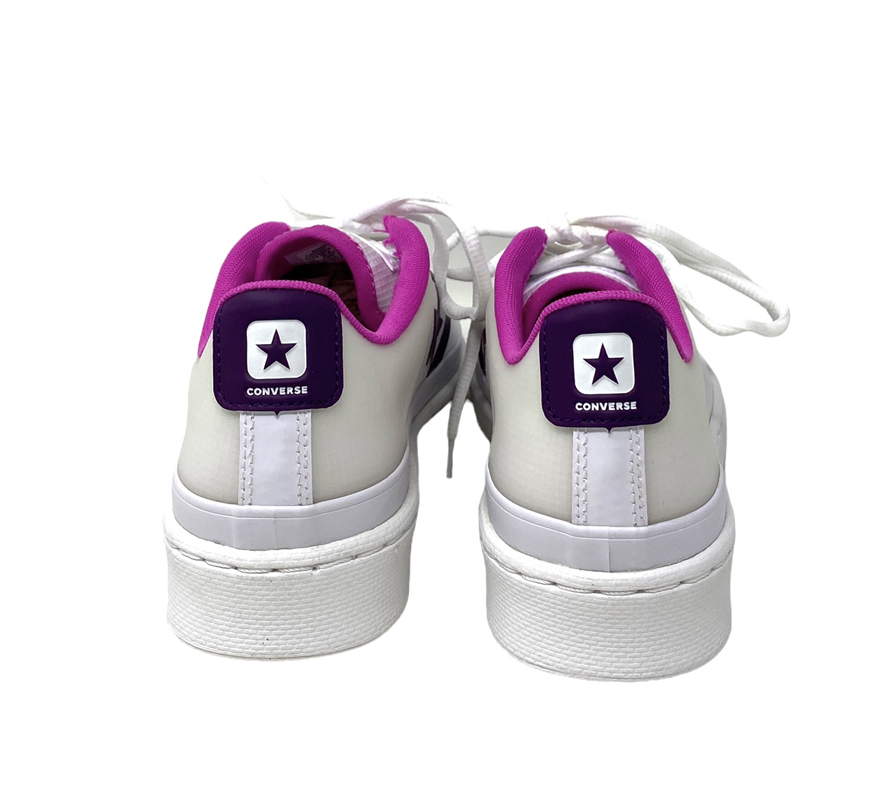 Converse Pro Leather OX Low Top White Pink Women's Canvas