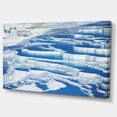 thumbnail image 2 of Pamukkale Pools in Turkey - Oversized Landscape Canvas Art, 2 of 3
