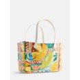 thumbnail image 2 of Sundrift Women's Lightweight Print Beach Tote Bag, Watercolor, 2 of 4