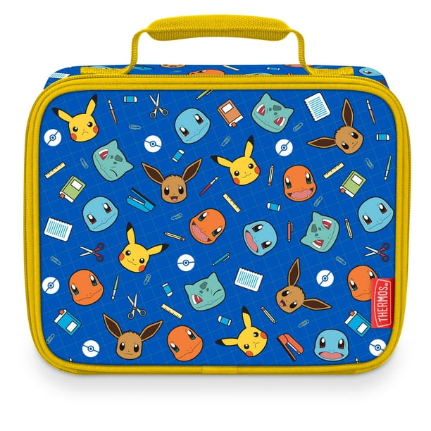 Thermos Kids Insulated Reusable Single Compartment Lunch Bag, Pokemon ...