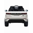 thumbnail image 4 of PINGÜE® Montable Eléctrico para Niños| Range Rover® Evoque Licencia Oficial |Control Remoto 2.4Ghz | Bateria 12V 4.5AH | USB Música Radio Luz LED | 2 Motor 25W | WHITE, 4 of 6