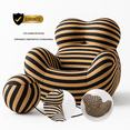 thumbnail image 4 of Sillón Individual Moderno con Ottoman AIRJOL™ YY-83 | Sofá de Acento Aesthetic, Tela Suave, Diseño Contemporáneo para Sala y Recámara, 4 of 6