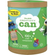 Creativity for Kids The Big Creativity Can - Open Ended Fun, 100+ Craft Components