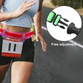 thumbnail image 4 of 2 Pieces Race Number Belt with 6 Gel Loops for Running Cycling Triathlon Marathon, 4 of 5