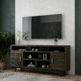 thumbnail image 4 of DeeHome Bridgevine Home Avondale 76 Inch TV Stand Console for TVs up to 90 inches, No Assembly Required, Charcoal-Brown Finish, 4 of 6