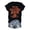j33-Black, variant on LIIPEE Fall Short Sleeve T Shirts For Women Halloween Graphic Tees Ladies Crew Neck Tshirt