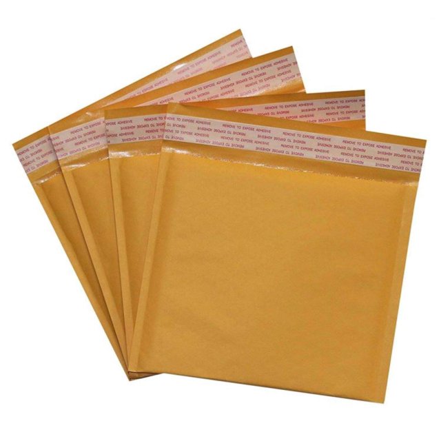 Secure Seal #CD 7.25x8 Kraft Bubble Mailers Padded Shipping Envelopes (Pack of 250)