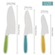 thumbnail image 3 of Knives for Kids 3-Piece Nylon Kitchen Baking Knife Set: Children's Cooking Knives Firm Grip, Serrated Edges, 3 of 5
