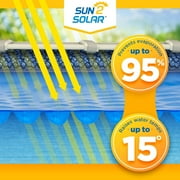 Sun2Solar Round 800 Series Blue Swimming Pool Solar Cover, 30