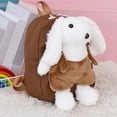 thumbnail image 5 of Cute Bunny Backpack with Bow Accent Lightweight Padded Straps Elementary School Bookbag, 5 of 5