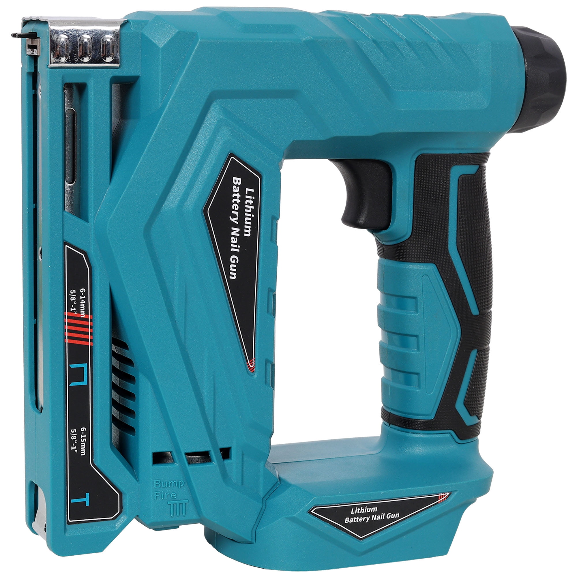 2-in-1 Cordless Brad Nailer & Narrow Crown Stapler, Compatible with 20V MAX Battery, Battery Powered Nail Gun with Safety Lock(battery and charger not included)