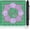 A0203, variant on Mahjong Mat for Table with Carrying Bag & 3 Dice, Purple Pink Floral 31.5"x31.5" Square Rubber Mahjong Table Cover, Non-Slip & Noise Reduction Gaming Mat for Mah Jongg, Poker, Dominoes & Tile Games