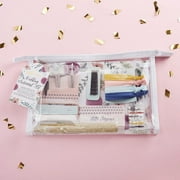 Kate Aspen Floral Wedding Survival Kit, Gift Basket & Set, 4 Pieces