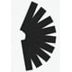 thumbnail image 1 of 12pzs Xtellar Banda Para El Cabello Deportiva Bandas Para El Cabello Color Negro, 1 of 3
