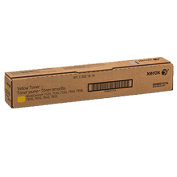 Marque Nouvelle Cartouche de Toner Laser Originale XEROX 006R01514 Jaune pour XEROX WorkCentre 7530
