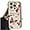 White, variant on INS English Butterfly Phone Case, objektiv All Inclusive, kreativna moda, odporen na padce in udarce, za iPhone 15 14 13 12 11 Pro Max Plus XS XR 7 8 Phone Case (Brown,iPhone X/XS)
