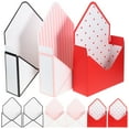 thumbnail image 1 of 9 cajas de flores con forma de sobre, de papel, 1 of 8