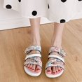 thumbnail image 3 of Vedolay Summer Shoes Sandals for Women Dressy Summer Ankle Buckle Strap Heeled Sandals,White 6.5, 3 of 5